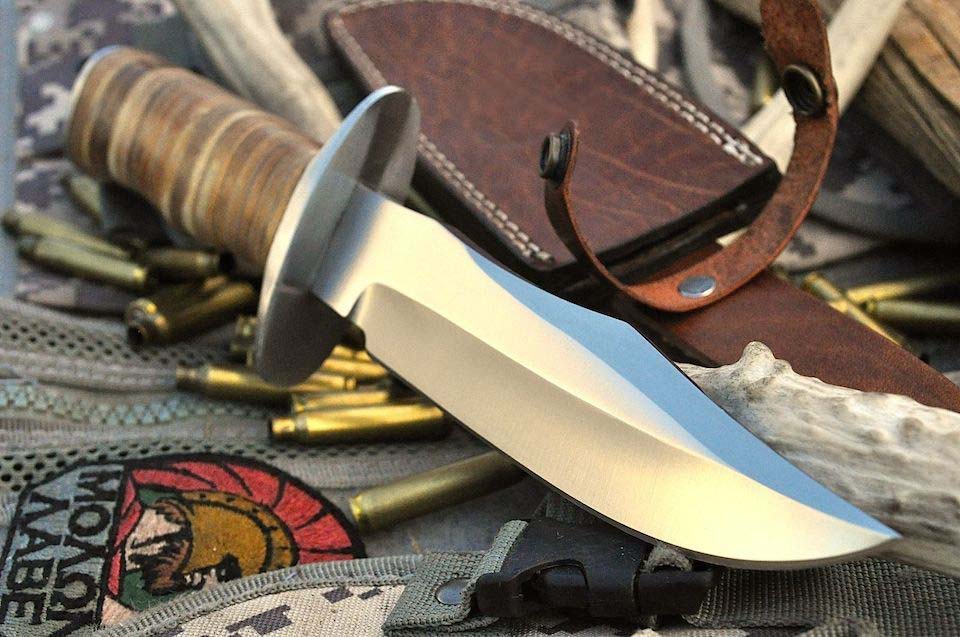 Small Steel Bowie Knife-SB