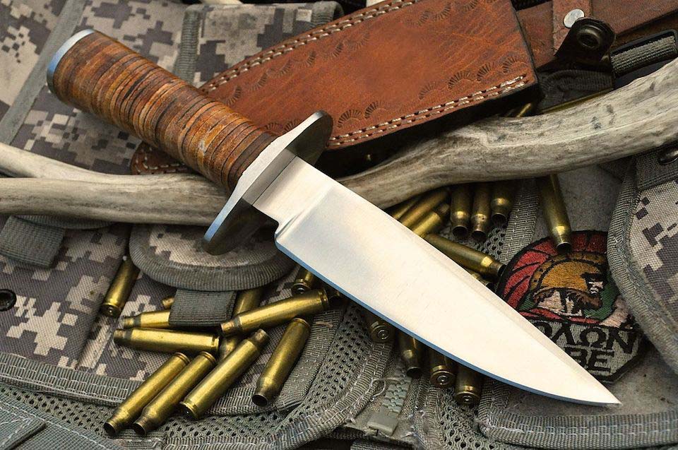 Small Custom Bowie Knife - SB22