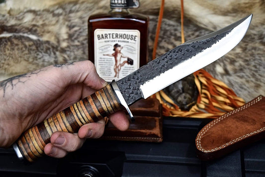 Hand Forged Hunting Knife-Hk06