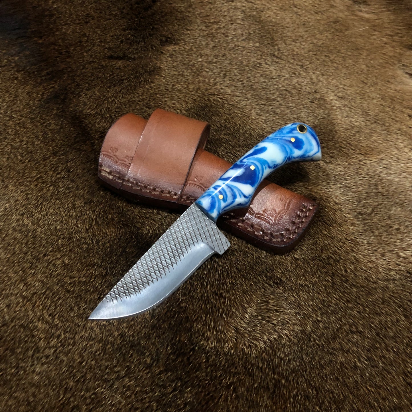 Custom Rasp Blade Knife